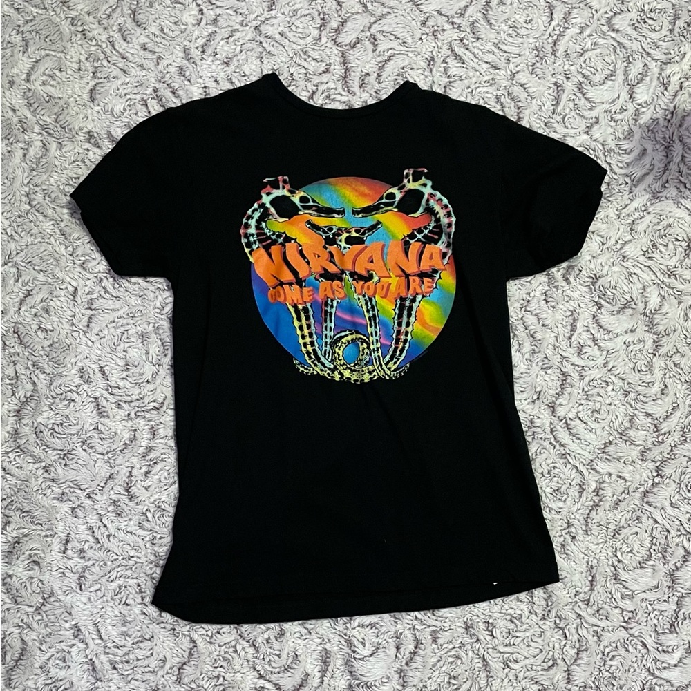 Nirvana band tee